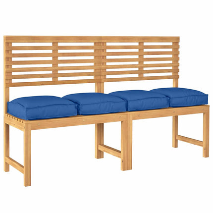 Kudde 4 pcs Kungsblå 40 x 40 x 8 cm Oxford Tyg