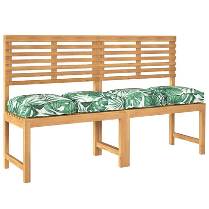 Kudde Löv 4 pcs Bladmönster 40 x 40 x 8 cm Oxford Tyg