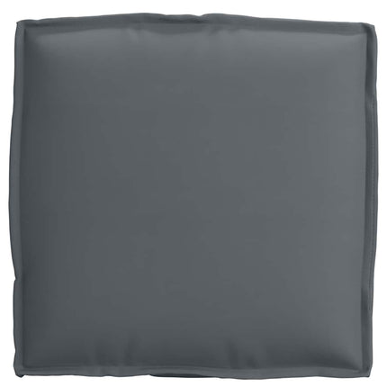 Kudde 6 pcs Antracit 40 x 40 x 8 cm Oxford Tyg