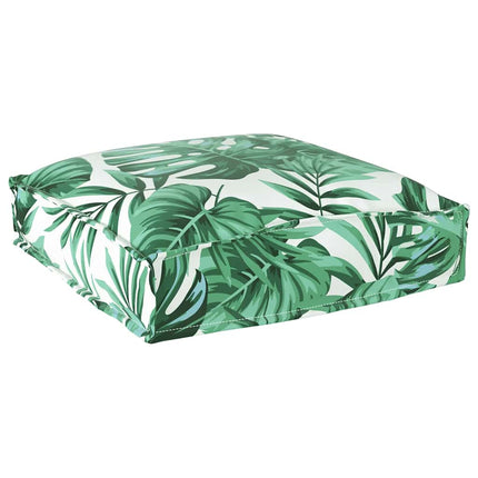 Kudde Löv 6 pcs Bladmönster 40 x 40 x 8 cm Oxford Tyg