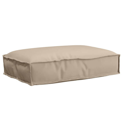 Kudde Taupe 60 x 40 x 8 cm Oxford Tyg