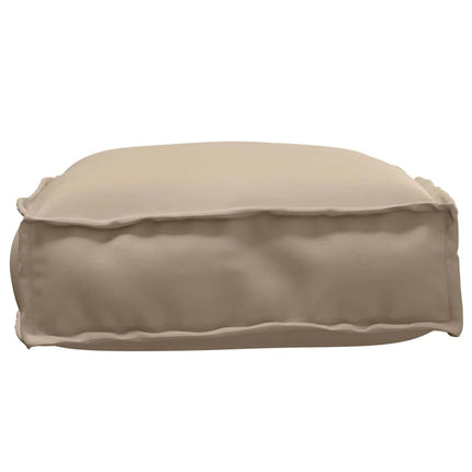Kudde Taupe 60 x 40 x 8 cm Oxford Tyg