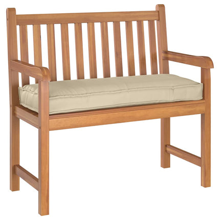 Kudde Beige 100 x 40 x 8 cm Oxford Tyg