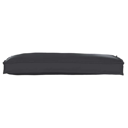 Kudde Svart 100 x 40 x 8 cm Oxford Tyg