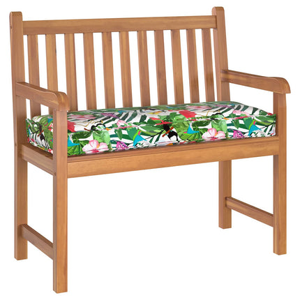 Kudde Blommor Flerfärgsdesign 100 x 40 x 8 cm Oxford Tyg