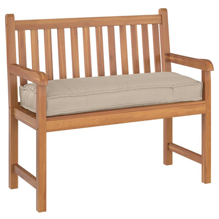 Kudde Taupe 110 x 40 x 8 cm Oxford Tyg
