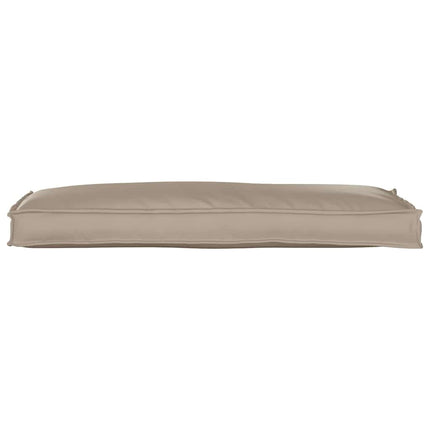 Kudde Taupe 110 x 40 x 8 cm Oxford Tyg