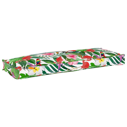 Kudde Blommor Flerfärgsdesign 110 x 40 x 8 cm Oxford Tyg
