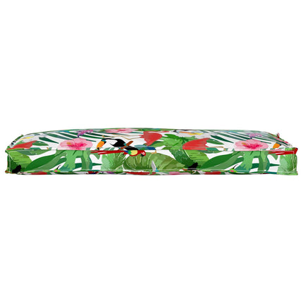 Kudde Blommor Flerfärgsdesign 110 x 40 x 8 cm Oxford Tyg