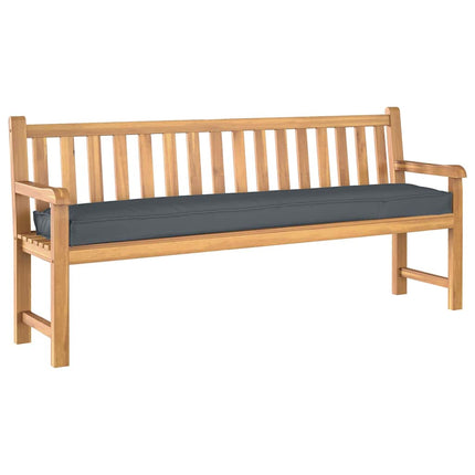 Pallkudde Antracit 180 x 40 x 8 cm Oxford Tyg