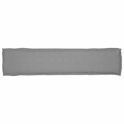 Pallkudde Grå 180 x 40 x 8 cm Oxford Tyg