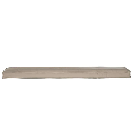 Pallkudde Taupe 180 x 40 x 8 cm Oxford Tyg
