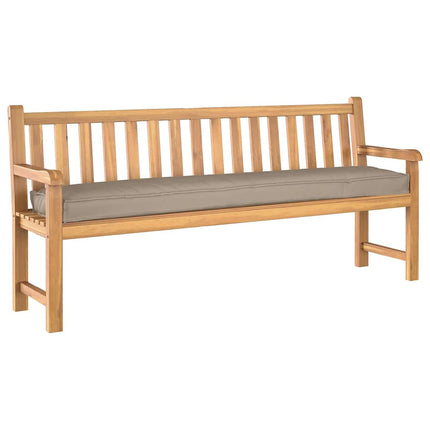Pallkudde Taupe 180 x 40 x 8 cm Oxford Tyg