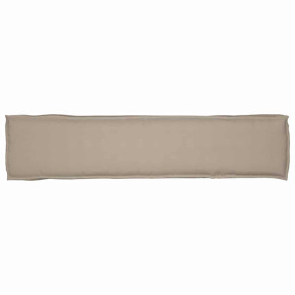 Pallkudde Taupe 180 x 40 x 8 cm Oxford Tyg