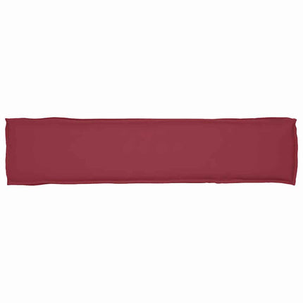 Pallkudde Vinröd 180 x 40 x 8 cm Oxford Tyg