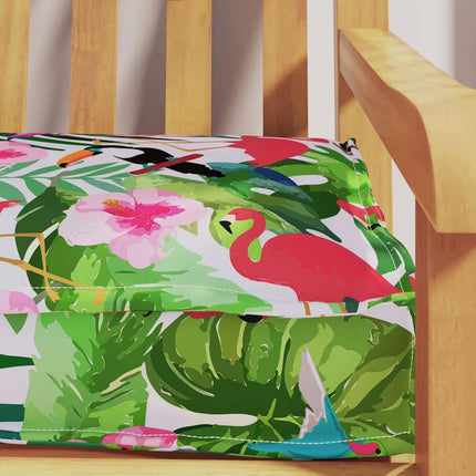 Pallkudde Blommor Tropisk djungel 180 x 40 x 8 cm Oxford Tyg
