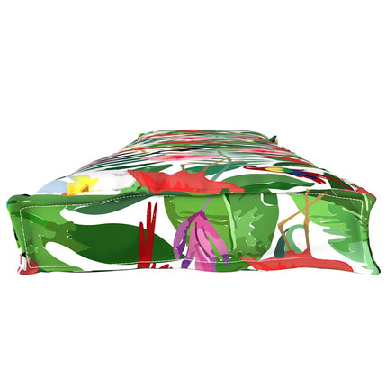 Pallkudde Blommor Tropisk djungel 180 x 40 x 8 cm Oxford Tyg