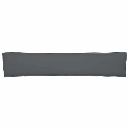 Pallkudde Antracit 200 x 40 x 8 cm Oxford Tyg