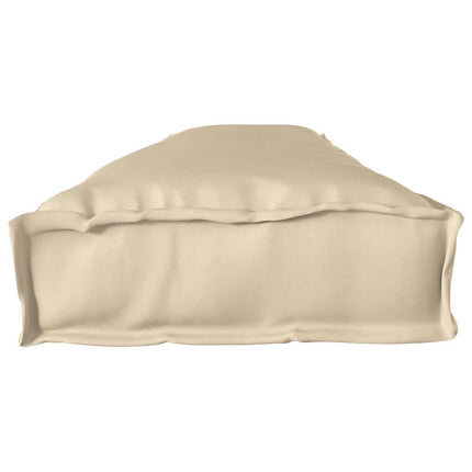 Pallkudde Beige 200 x 40 x 8 cm Oxford Tyg