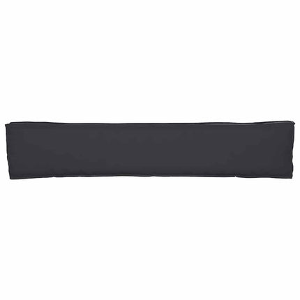Pallkudde Svart 200 x 40 x 8 cm Oxford Tyg
