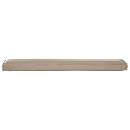 Pallkudde Taupe 200 x 40 x 8 cm Oxford Tyg