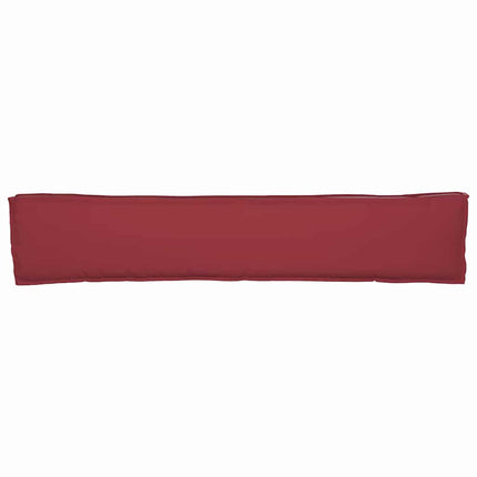 Pallkudde Vinröd 200 x 40 x 8 cm Oxford Tyg