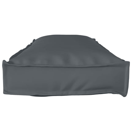 Pallkuddset 2 pcs Antracit 120 x 40 x 8 cm Oxford Tyg
