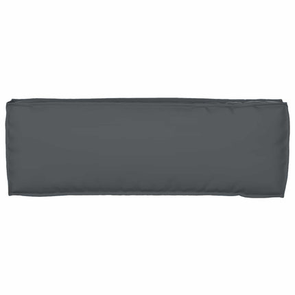 Pallkuddset 2 pcs Antracit 120 x 40 x 8 cm Oxford Tyg