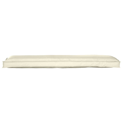 Pallkuddset 2 pcs Kräm 150 x 40 x 8 cm Oxford Tyg
