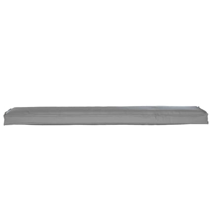 Pallkuddset 2 pcs Grå 180 x 40 x 8 cm Oxford Tyg