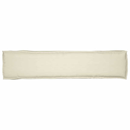 Pallkuddset 2 pcs Kräm 180 x 40 x 8 cm Oxford Tyg