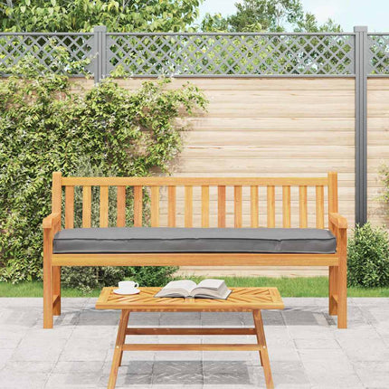 Pallkuddset 2 pcs Grå 200 x 40 x 8 cm Oxford Tyg