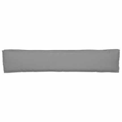 Pallkuddset 2 pcs Grå 200 x 40 x 8 cm Oxford Tyg