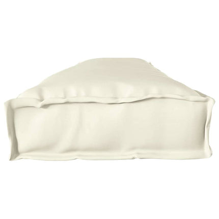 Pallkuddset 2 pcs Kräm 200 x 40 x 8 cm Oxford Tyg