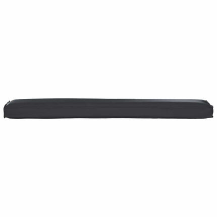 Pallkuddset 2 st Oxford Tyg Svart 200 x 40 x 8 cm