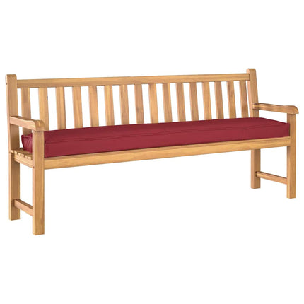 Pallkuddset 2 pcs Vinröd 200 x 40 x 8 cm Oxford Tyg