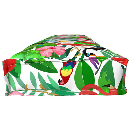 Pallkuddset 2 st Oxford Tyg Tropisk djungel 200 x 40 x 8 cm