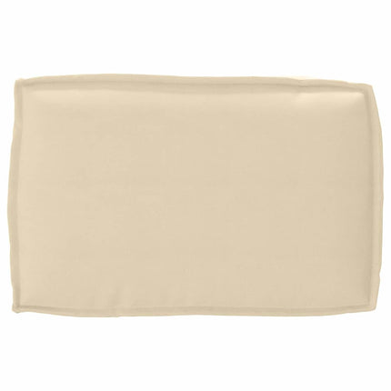 Pallkuddset Oxford Tyg Beige 60 x 60 x 52 cm