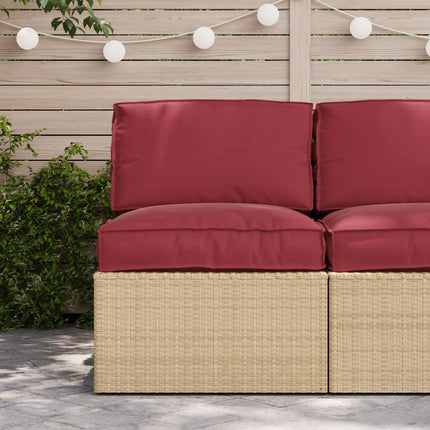 Pallkuddset 2 pcs Svart Oxford Tyg