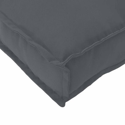 Pallkuddset 2 pcs Antracit Oxford Tyg