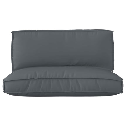 Pallkuddset 2 pcs Antracit Oxford Tyg