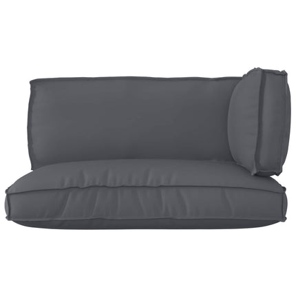 Pallkuddset 3 pcs Antracit Oxford Tyg