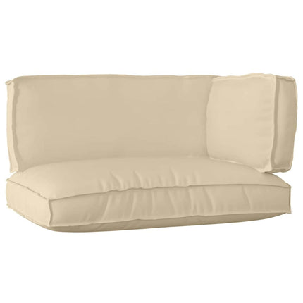 Pallkuddset 3 pcs Beige Oxford Tyg