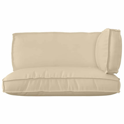 Pallkuddset 3 pcs Beige Oxford Tyg