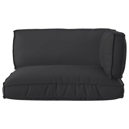 Pallkuddset 3 pcs Svart Oxford Tyg