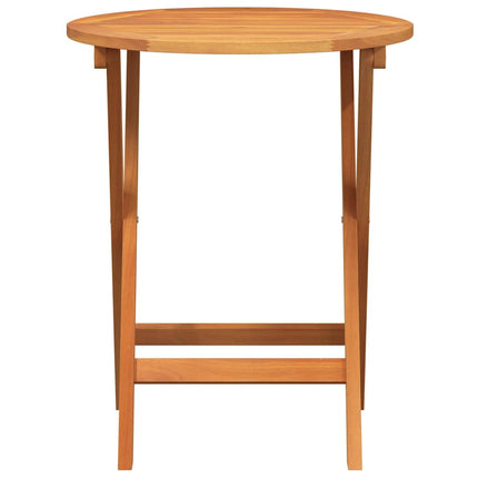 Trädgårdsbord Naturfärg 60 x 60 x 72 cm Massivt Akaciaträ