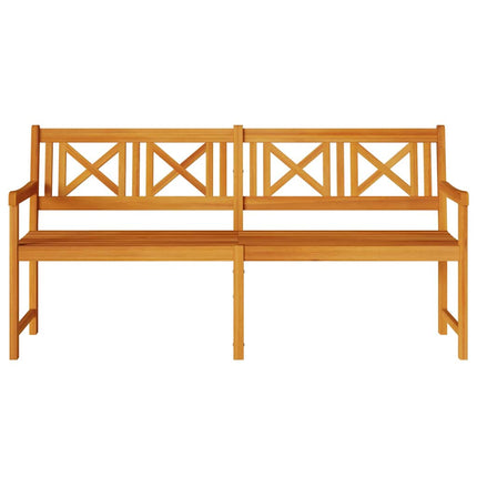 Utomhusbänk Naturlig 180 x 56 x 90 cm Massivt Akaciaträ