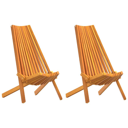 Stol 2 pcs Brun 69 x 56 x 84 cm Massivt Akaciaträ