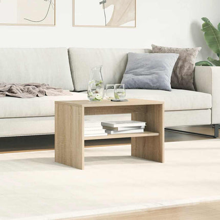 TV-bänk sonoma ek 60x40x40 cm konstruerat trä