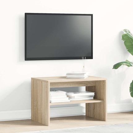 TV-bänk sonoma ek 60x40x40 cm konstruerat trä